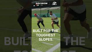 Unmatched Traction: Pro Athlete Power vs. Navimow X4 #ufl #uflfootball