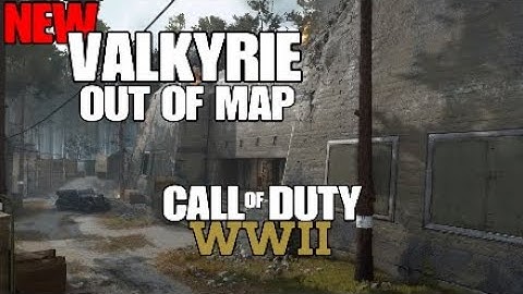COD WW2 GLITCHES VALKYRIE OUT OF MAP
