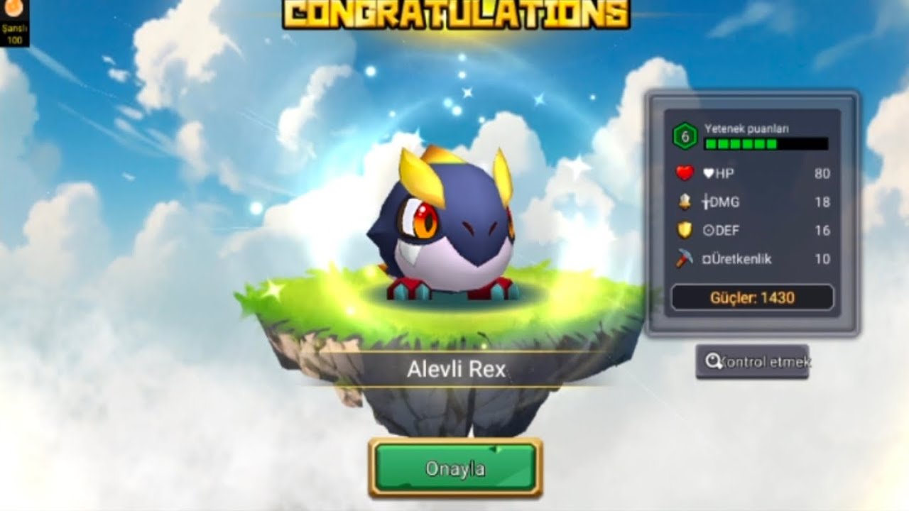 Blockman go sky block new pet T-REX opening