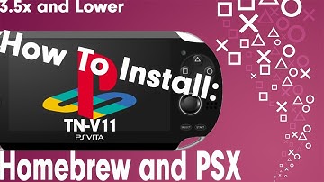 How To Install Homebrew/PSX/Emulators On TN V11 3.5x and Lower