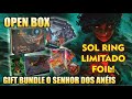 SOL RING LIMITADO FOIL! GIFT BUNDLE O SENHOR DOS ANÉIS MTG OPEN BOX