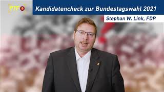 Kandidaten - Kurzcheck zur Bundestagswahl 2021: Stephan Link, FDP, Wahlkreis Zollernalb-Sigmaringen