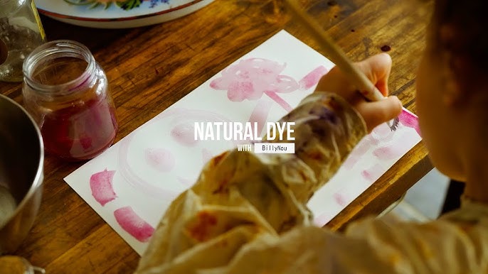 HOW TO MAKE NATURAL DYE WITH RED CABBAGE, ORGANIC COLOR