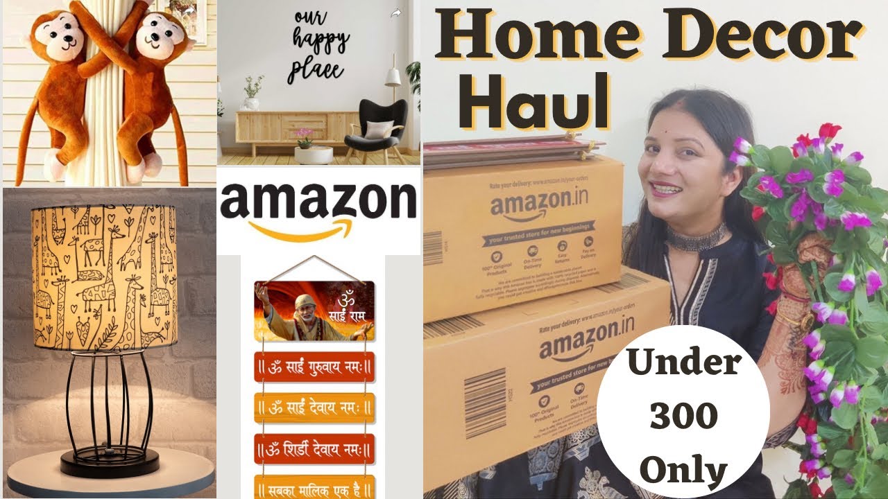 Huge Amazon Home Decor Haul Under ₹300 Amazon Home & Diwali Decor