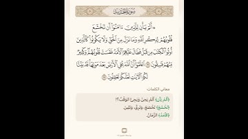 السراج في بيان غريب القران سورة الحديد 8 مع تلاوة الشيخ سعد الغامدي