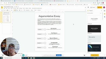 Argumentative Essay   Google Slides 1