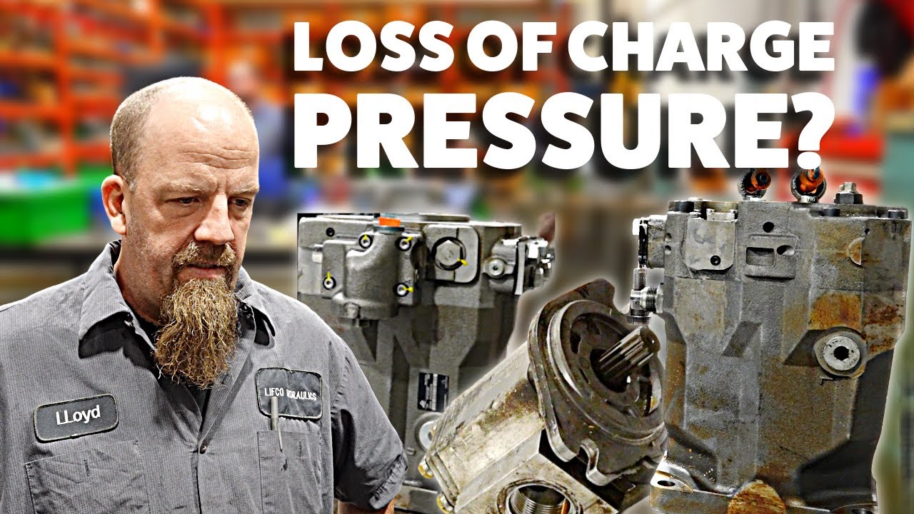 Why is this pump losing charge pressure? (HMA and HPV 280)