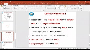 Composition and Aggregation in C++ (Part 2)
