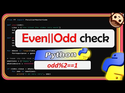 Even-Odd Detector Program in Python: Logic and List Handling