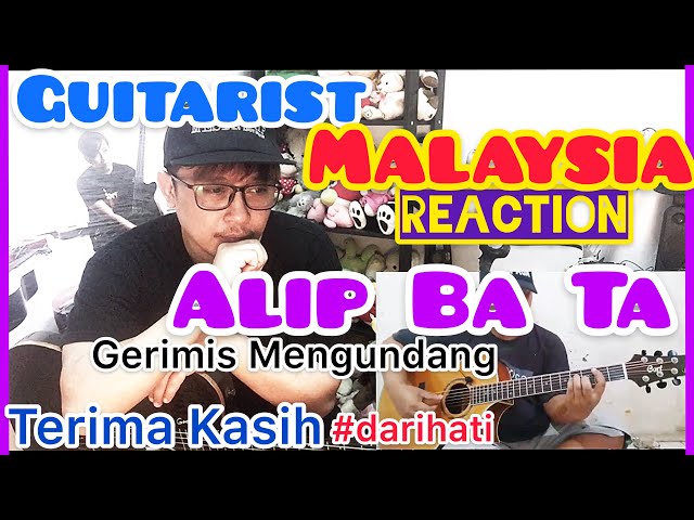 ALIP_BA_TA GERIMIS MENGUNDANG (Slam Cover) | REACTION GUITARIST MALAYSIA | ANDY IRWANDY class=