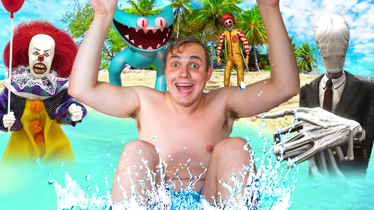 24 UUR OVERLEVEN OP HET CREEPYPASTA EILAND! (GTA 5)