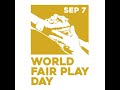 Save The Date 7 September 2021 3 Pm CET Celebration Fairplay Worldfairplayday Save The Date 7 September 2021 3 Pm CET Celebration Fairplay Worldfairplayday