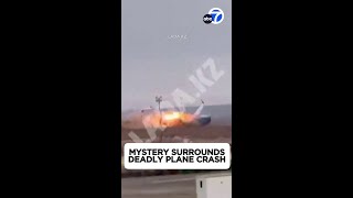 Video captures moment of deadly Azerbaijan Airlines crash
