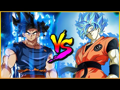 DBFZR ▰ High Level UI Goku Vs Goku Blue【Dragon Ball FighterZ】