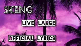 Skeng - live large (official lyrics)