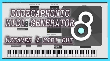 How to Max Msp - Dodecaphonic Midi Generator Tutorial #5