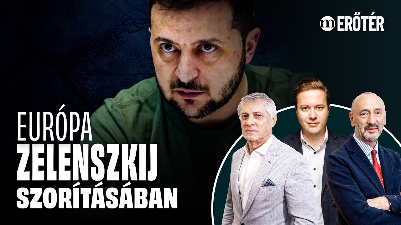 Zelenszkij zsarol: Ukrajna minket is magával rántana – Földi László és Horváth József az Erőtérben