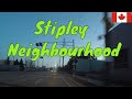 Morning drive from stipley neighbourhood to industrial drive in hamilton ontario