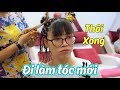 Chị Thơ Làm Bộ Tóc 7 Màu Cực Ngầu