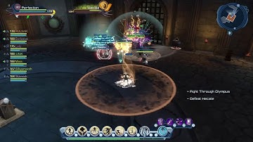 DCUO - Olympus Elite - Second Boss - Solo Heal