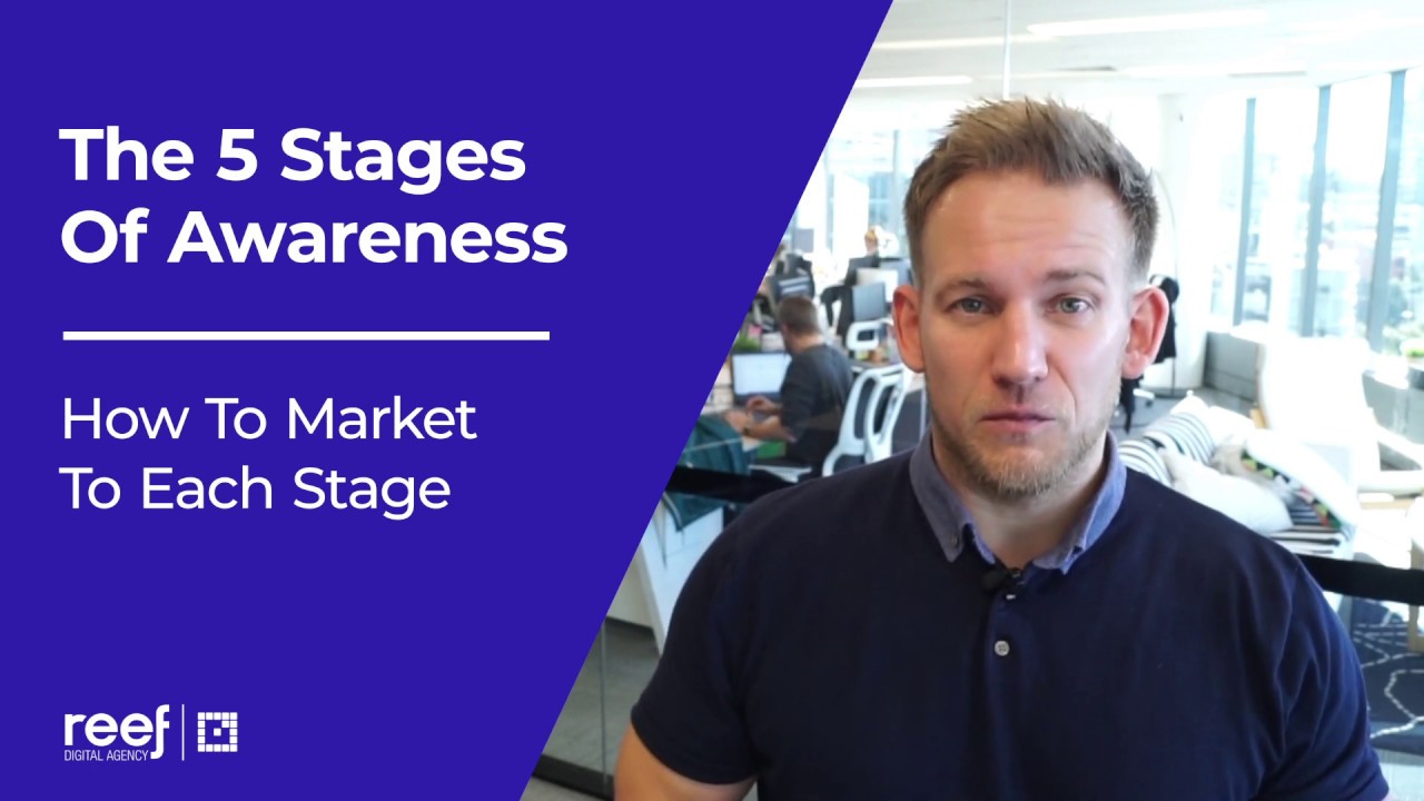 brand awareness ตัวอย่าง  New Update  The 5 Stages of Awareness \u0026 How To Effectively Market To Each