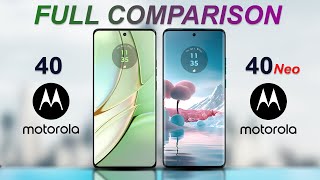 Motorola Moto Edge 40 vs Motorola Moto Edge 40 Neo | FULL COMPARISON