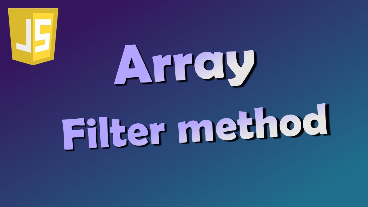9. Filter in javascript Bangla YouTube