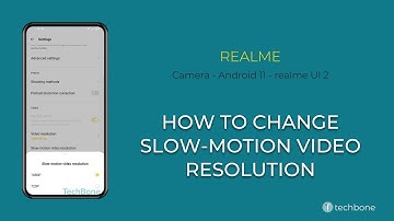 How to Change Slow-Motion Video Resolution - realme [Android 11 - realme UI 2]
