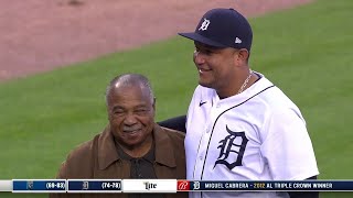 Cabrera ceremony, speeches