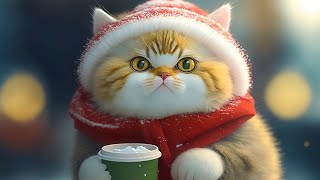 3 Hours of Calming Christmas Music and Sleepy Piano Melodies For CatsFeline Winter Dreams⛄ #2