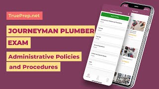 Journeyman Plumber Practice Test 2021 | #1 Administrative Policies and Procedures | TruePrep screenshot 3