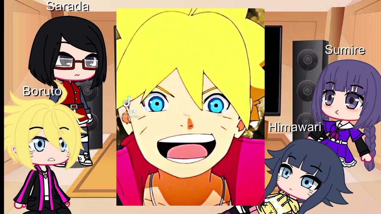 ✅Boruto Character's💚React To Uzumaki Boruto And Sarada Uchiha | BoruSara | Full HD video✅