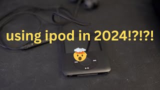 gen z using an ipod in 2024?  how and why