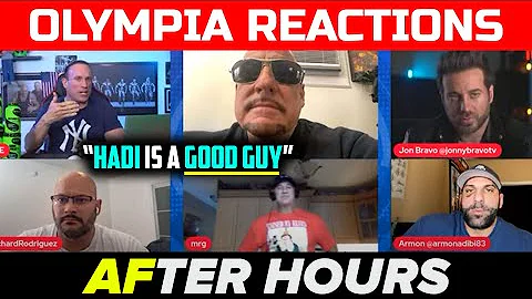 OLYMPIA REACTION: VALENTINO & PALUMBO HEATED ARGUM...