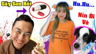 Anh Đức Troll Phá Nát Đồ Trang Điểm Của Bà Vê - Vê Vê Channel