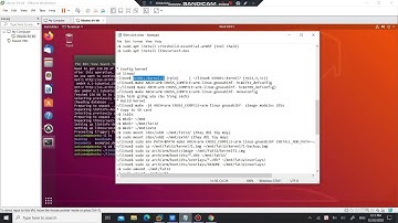 Build Kernel và biên dịch chéo xuất tên và mssv