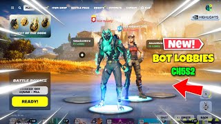 How To Get BOT LOBBIES In Fortnite Chapter 5 Season 2! (Bot Lobby Tutorial)