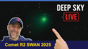 Capturing Comet C:2025 R2 SWAN — My First Look Before Full PixInsight Processing!