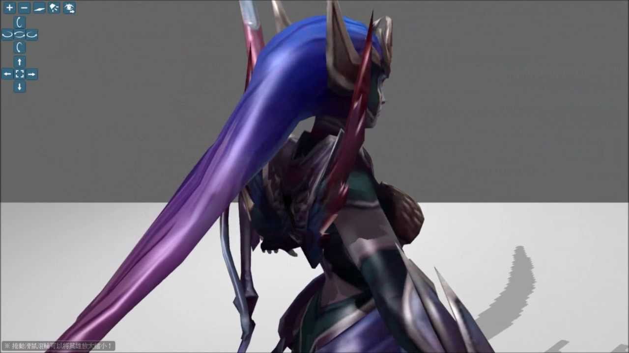 Dark Valkyrie Diana 3D model With Voice (Korean) 다이애나 목소리