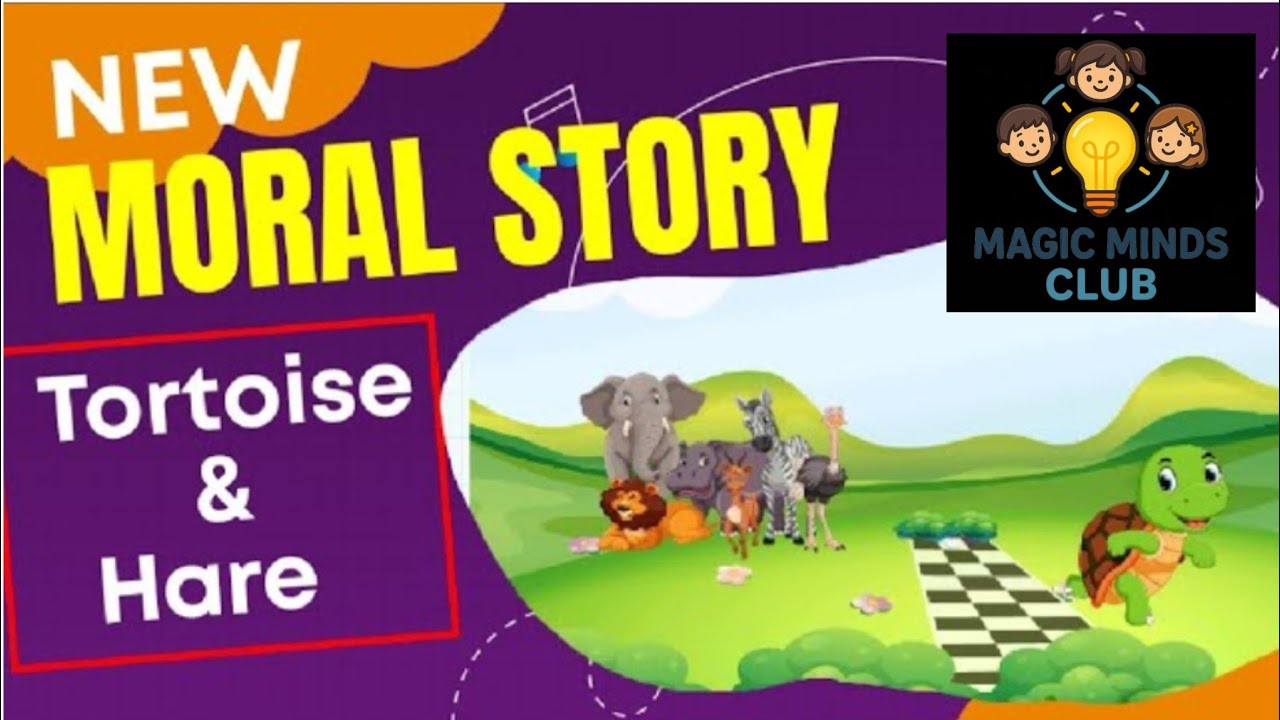 🏁 The Hare and The Tortoise | Moral Story for Kids - YouTube