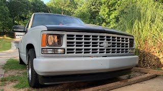 SUPER BRIGHT LED HEADLIGHTS INSTALL ON CHEVY 1500
