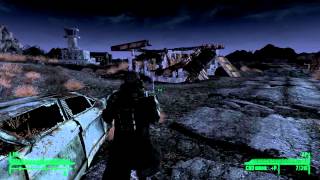 Fallout New Vegas - Getting Passed the Boomers Artillery Without Taking Damage