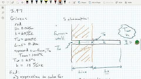 Extended Surfaces (Fins and Fin Arrays) Examples - Part 2