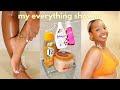 TROPICAL SUMMER SHOWER ROUTINE 🥭 | My Everything Shower | Affordable, Must-Have Products | cheymuv