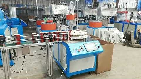 Automatic 360 Degree Paper Tube Curling Machine