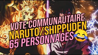 ON VOTE LE CLASSEMENT DE 65 PERSONNAGES NARUTO/SHIPPUDEN? [REDIFF LIVE FUN FR]