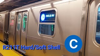 MTA New York City Subway: R211T Hard/Soft Shell Testing (C) Train at Franklin Avenue #mta screenshot 3