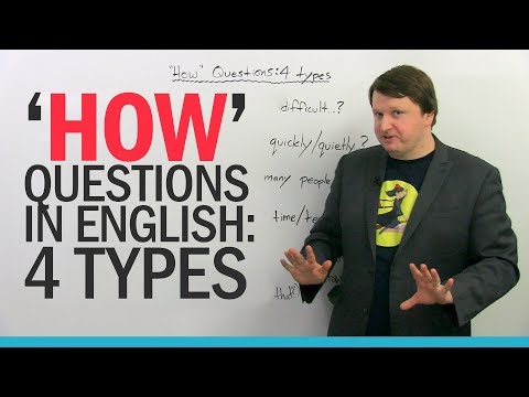 basic-english:-4-types-of-how-questions