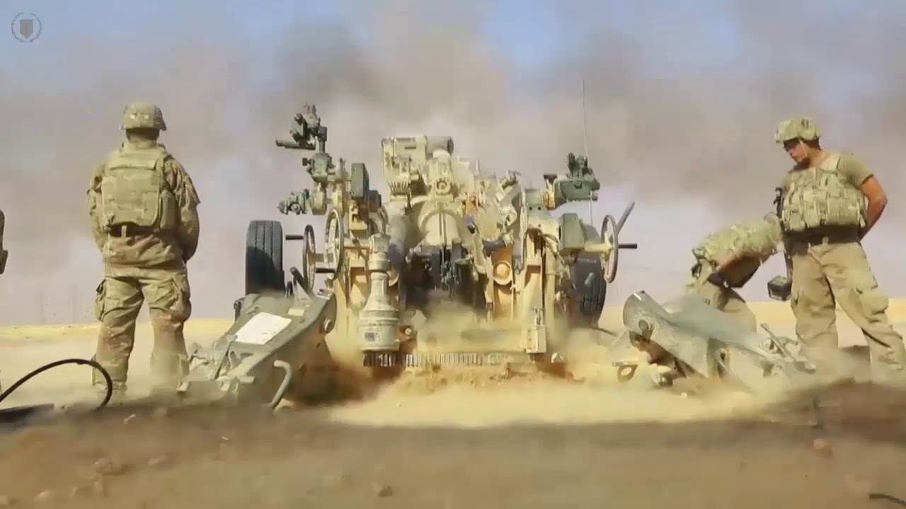 36th Infantry Division Field Artillery Fire Mission in Afghanistan