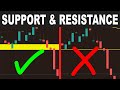 How to draw Support and Resistance like a PRO
